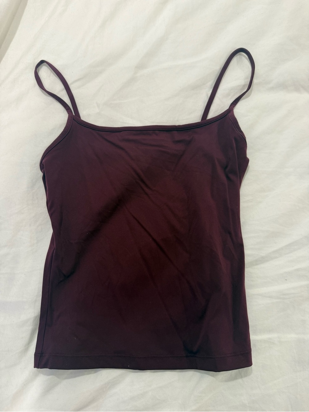 Garage Women’s Burgundy Spaghetti Strap Tank Top